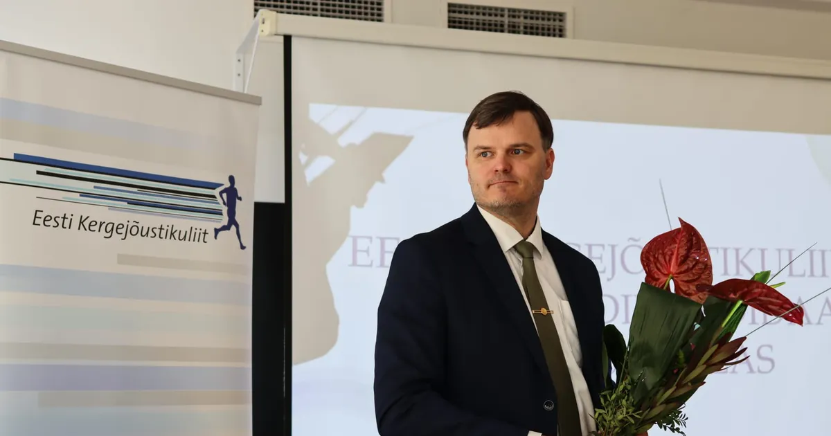 Eesti Kergejõustikuliidu uus president on Madis Kallas