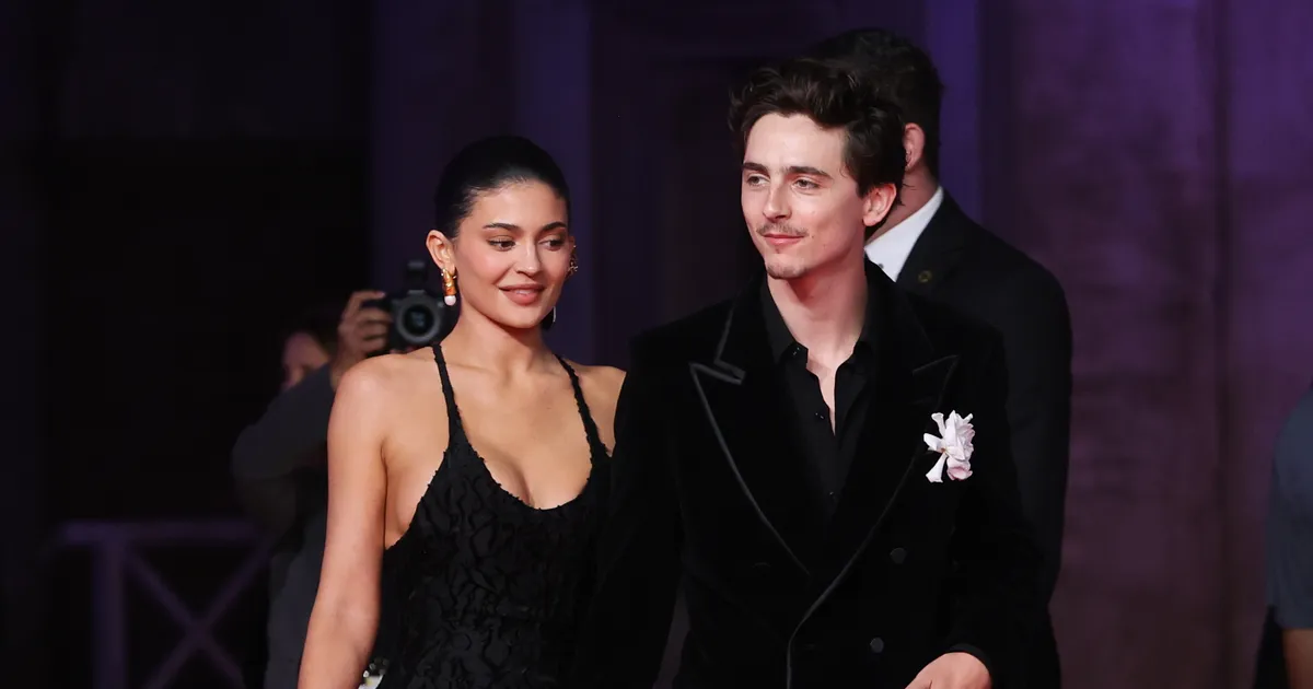 FOTOD ⟩ Kylie Jenner ja Timothée Chalamet tegid oma punase vaiba debüüdi Roomas