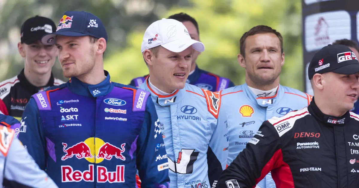 FOTO ⟩ Ott Tänak viskas enda kulul nalja