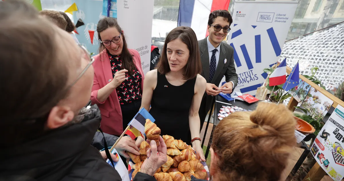 FOTOD ⟩ Stenbocki maja hoovis ja Vabaduse väljakul pühitsetakse Euroopa päeva