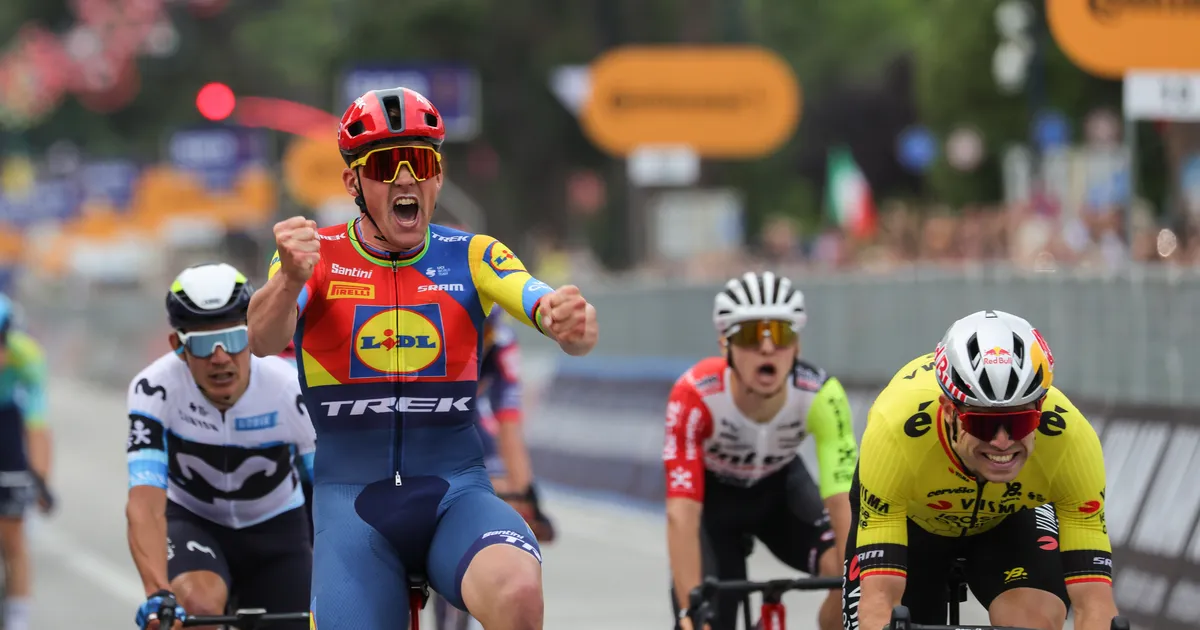 VIDEO ⟩ Giro d'Italia algas jõhkra kukkumisega, etapi võitis taanlane