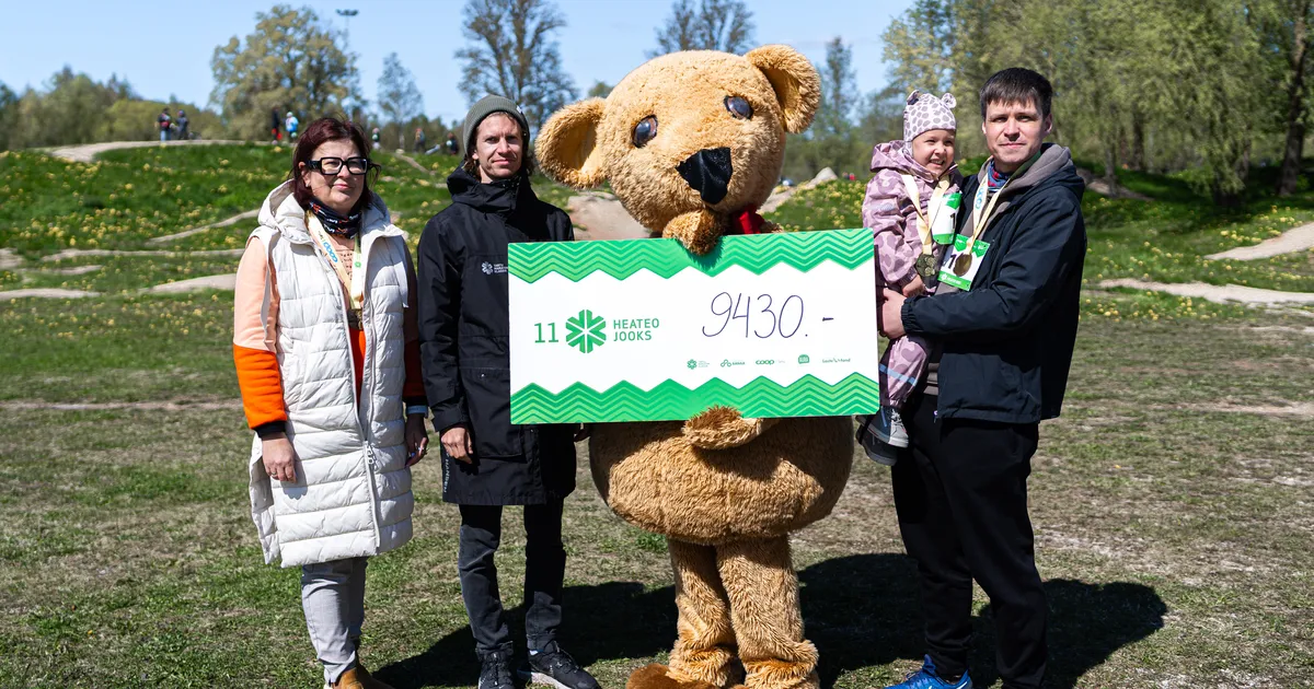 Heateo jooks aitas väikese Miina sammudele hoo anda – kogunes ligi 9500 eurot