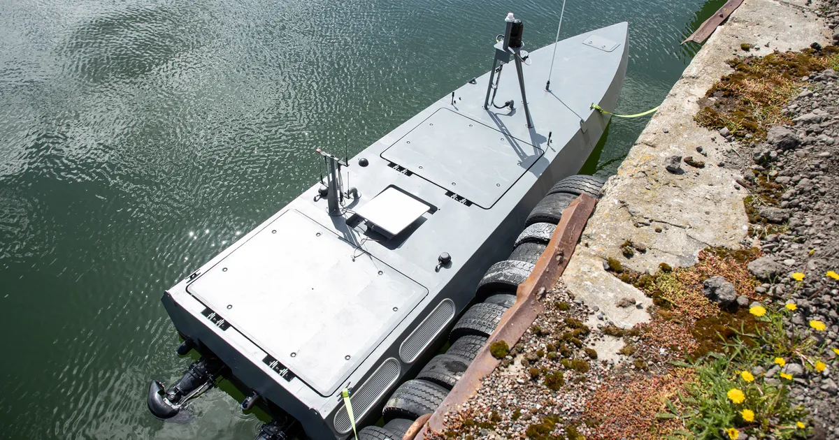 DefSecIntel ja Baltic Workboats arendasid uue põlvkonna meredrooni