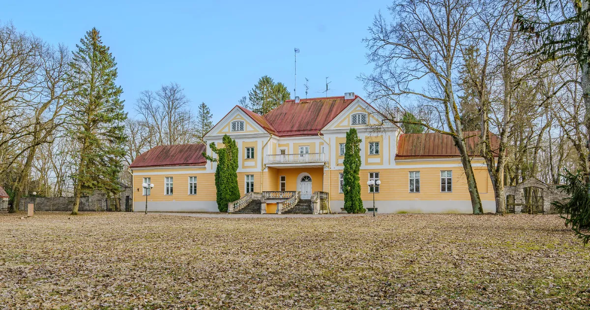 700 000 EUROT ⟩ Eesti uhkeim mõis on endiselt müügis