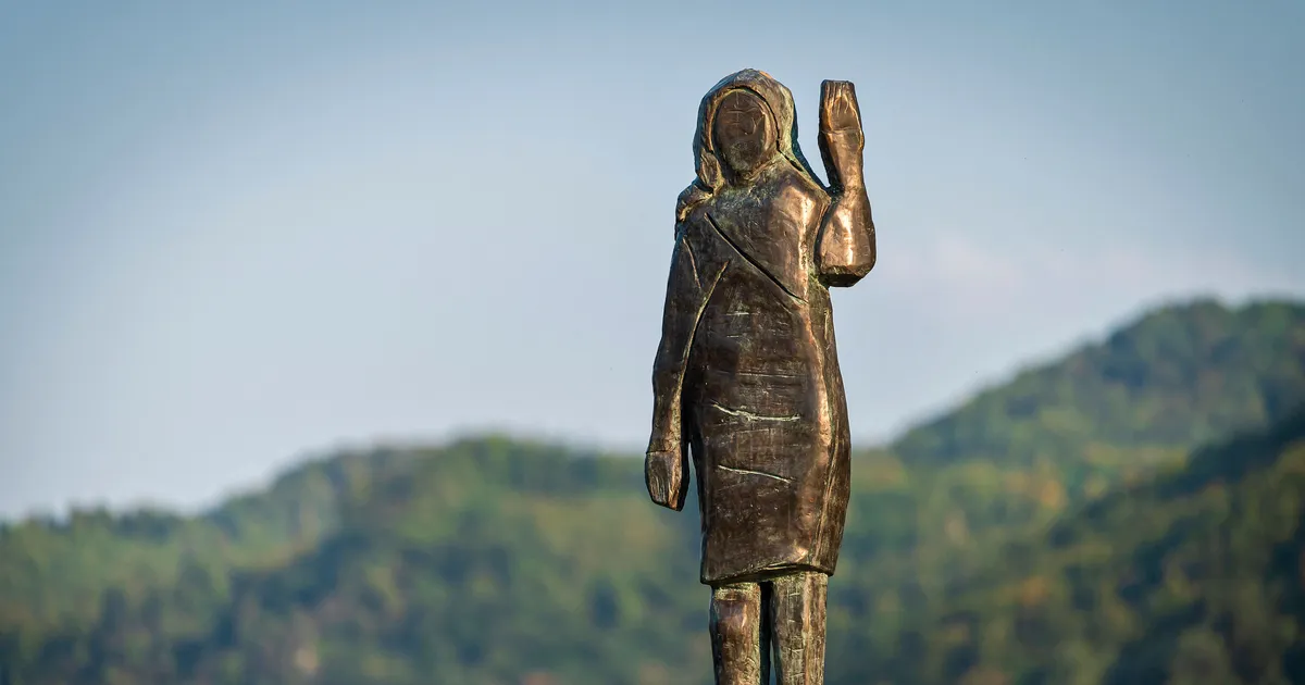 Kuhu kadus Melania? USA esileedile pühendatud skulptuur jalutas ööpimeduses minema