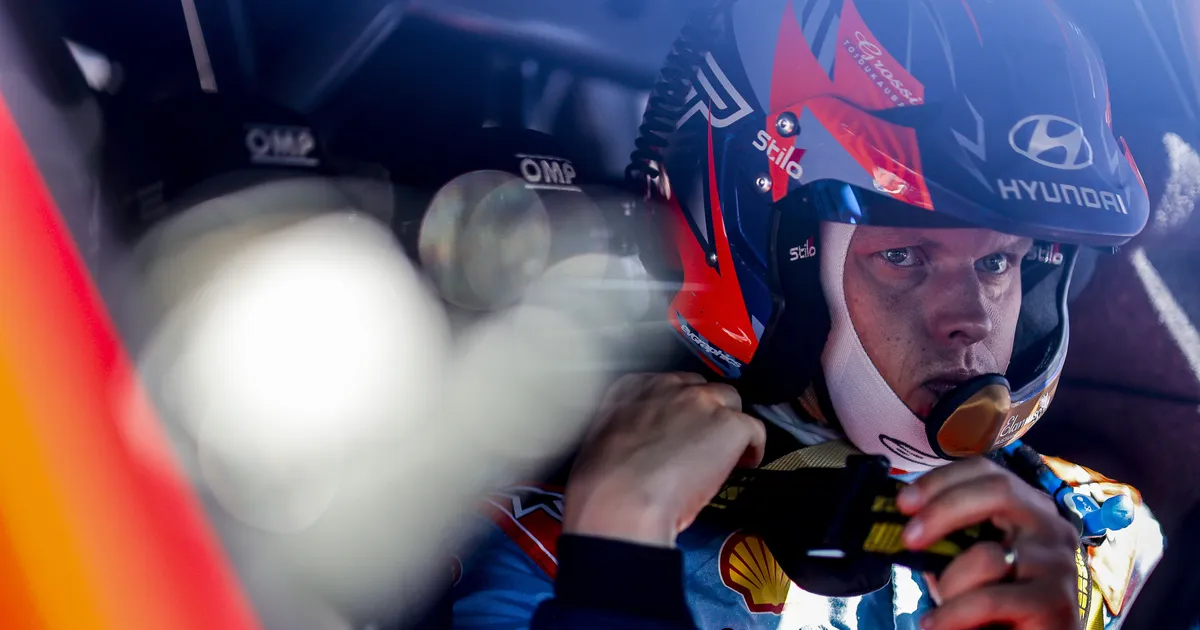 Portugali ralli liider Tänak: sellistes tingimustes on väga raske kõvasti suruda