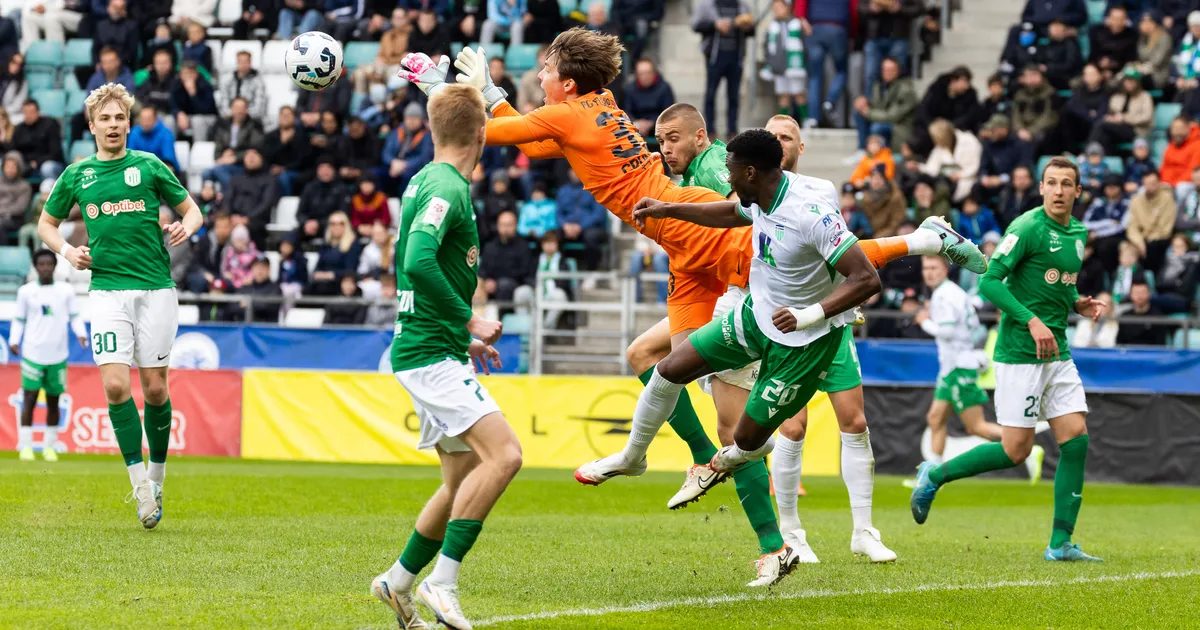 GALERII ⟩ Levadia kobarkäkk kinkis Florale edu, võidu ja liidrikoha!