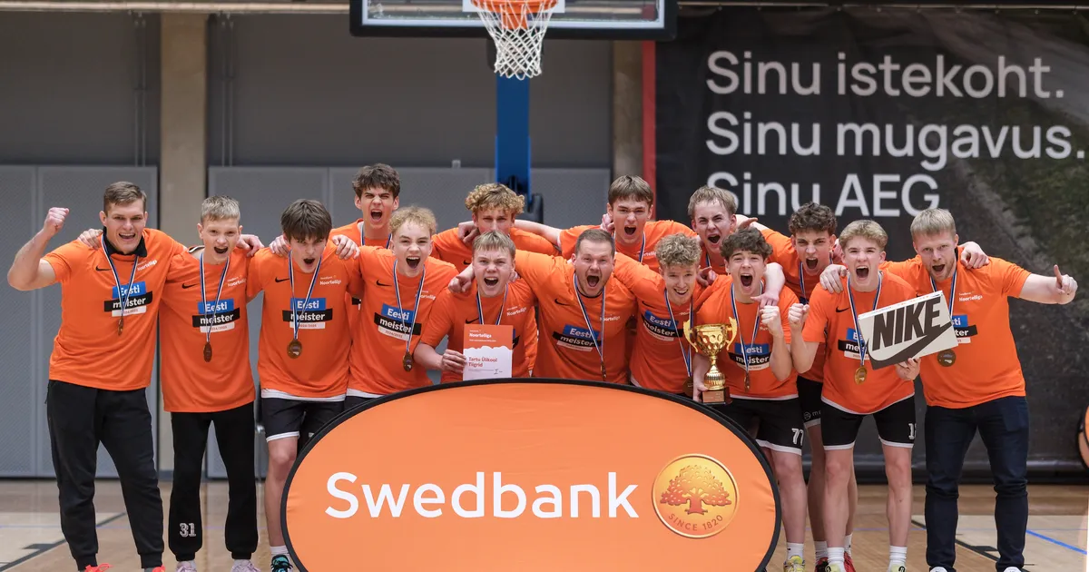 Tartu ülikooli korvpallikooli noored triumfeerisid Eesti meistri- ja karikavõistlustel kõigis vanuseklassides