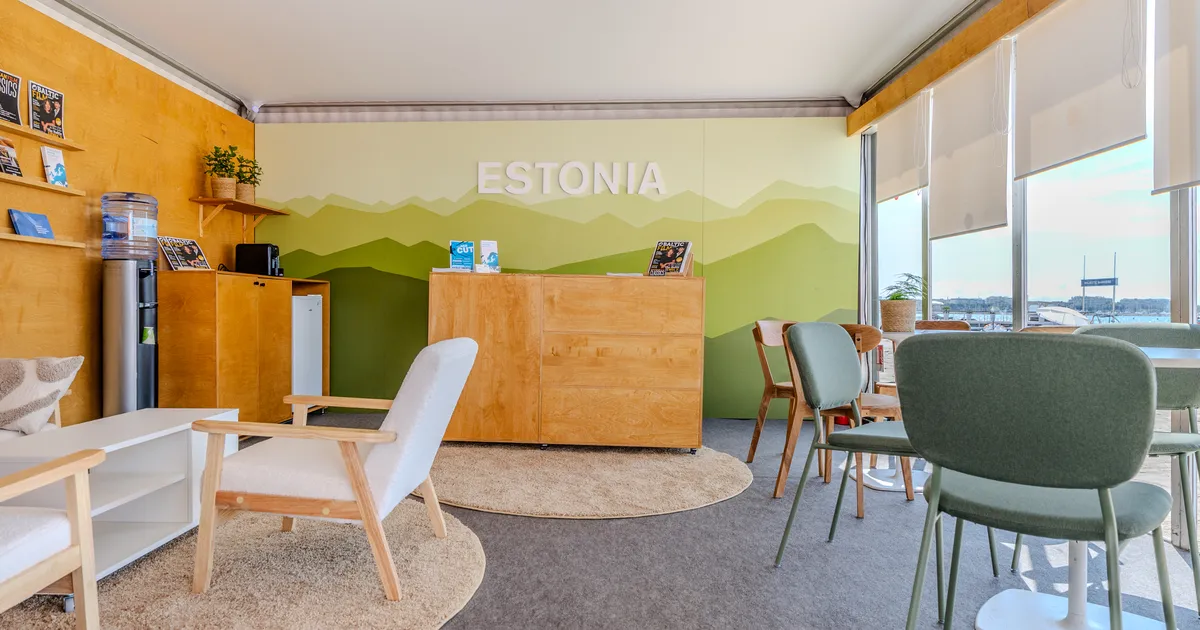 FOTOD ⟩ Piilu Viljandi neidude loodud kaunist Eesti paviljoni, mis pälvis Cannes'is rahvusvahelise tunnustuse