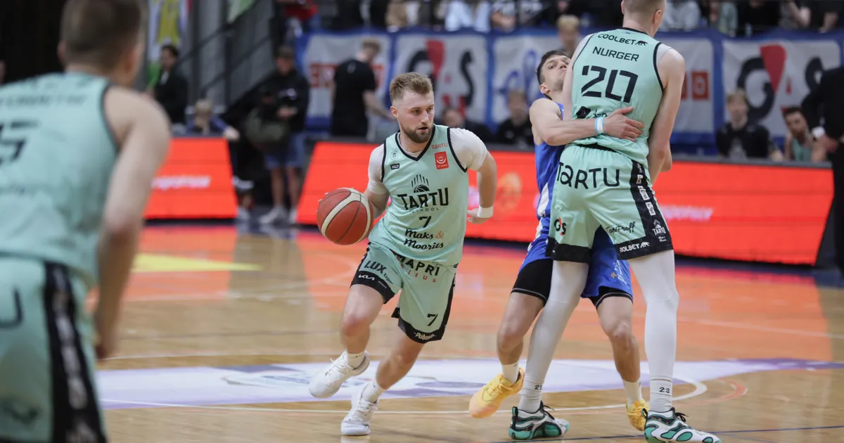 GALERII ⟩ Tormihoiatus? Tartu Ülikool alistas finaalseeria avamängus Kalev/Cramo