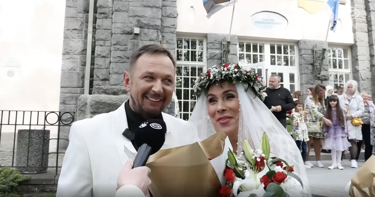 VIDEOINTERVJUU ⟩ Vastabiellunud pruutpaar pärast igavese liidu sõlmimist: draamasid ikka juhtub, kuid kõik lõppes hästi