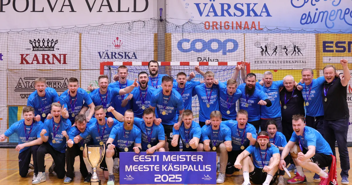 Põlva Serviti tuli 10. korda järjest Eesti meistriks!