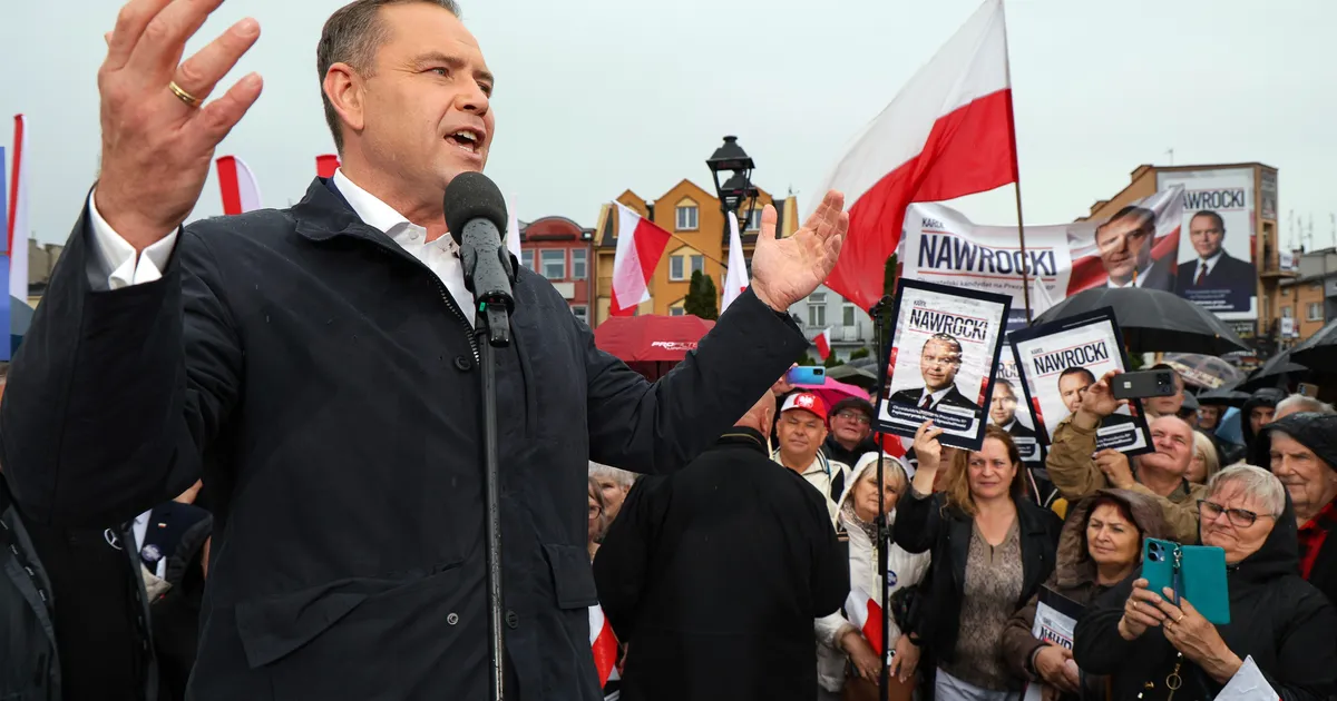 Poola peaminister Tusk nimetas presidendikandidaat Nawrockit riigireetjaks