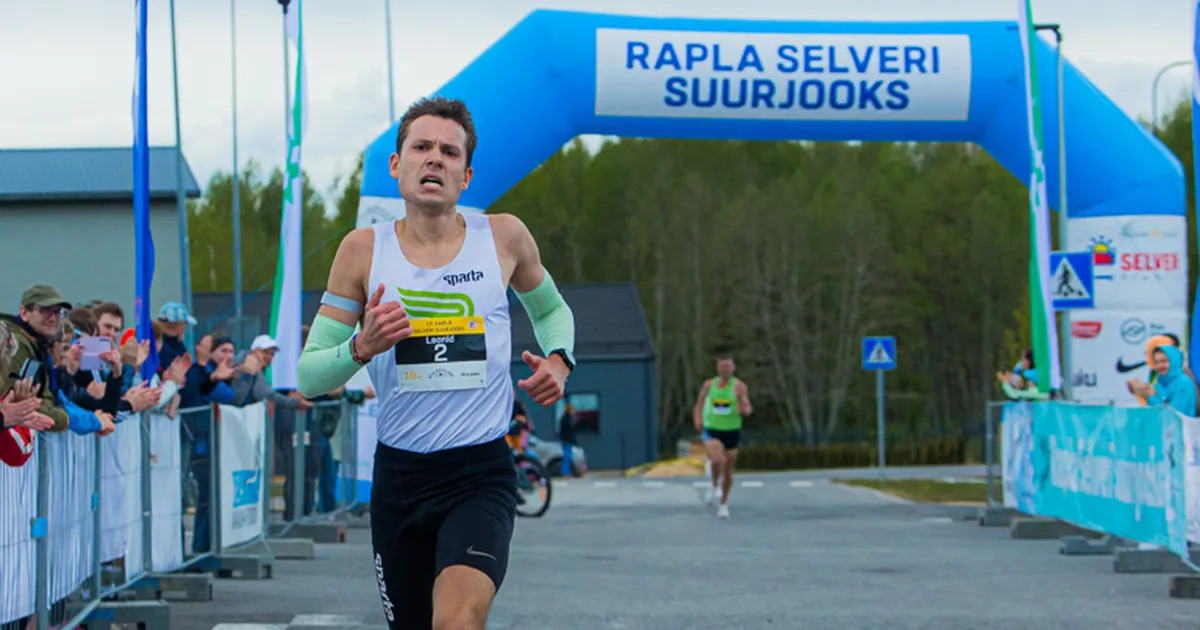 Raplas langesid isiklikud rekordid, kolm meest jooksis poolest tunnist kiiremini