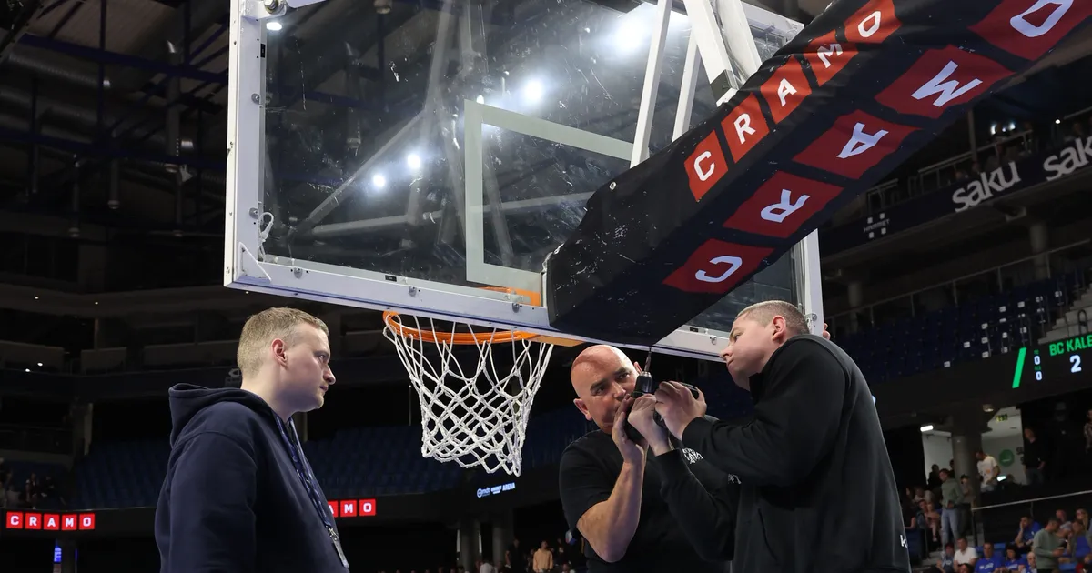 Eesti kellafirma viskas korvpalliäparduse üle teravat nalja