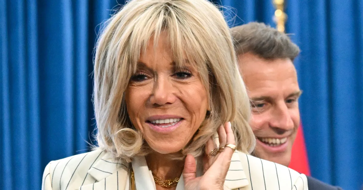 Meemimeistrid asusid tööle: kuidas Prantsuse esileedi Brigitte Macron oma mehele virutas