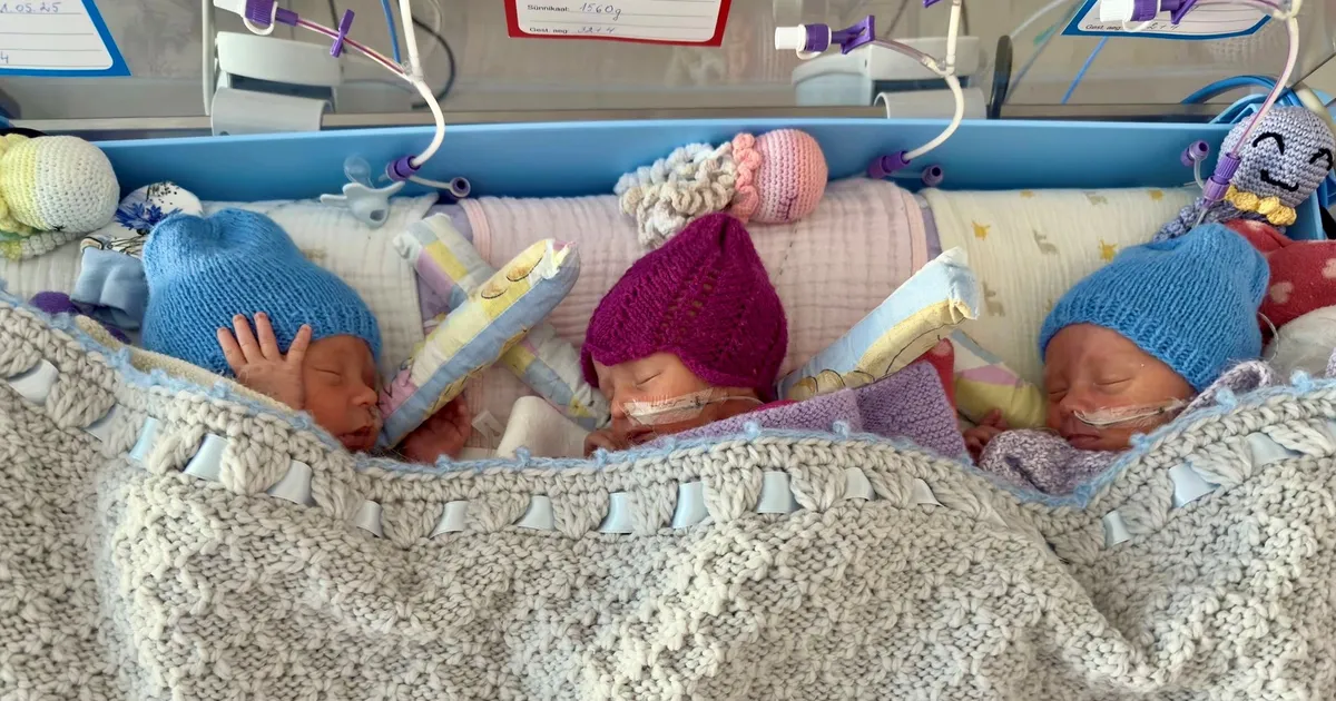 Tartus sündisid aasta esimesed kolmikud – Oliver, Adriana ja Rasmus!