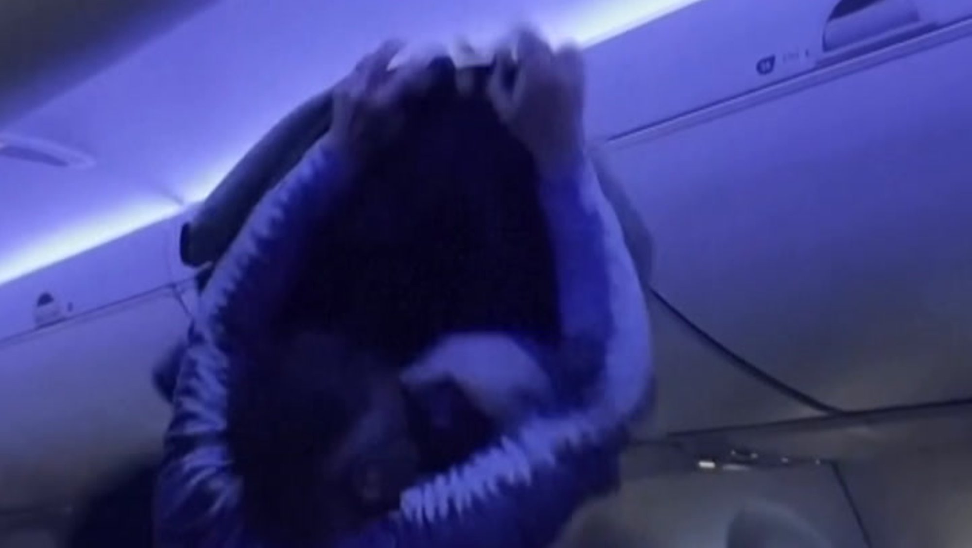 VIDEO | Tuvid korraldasid lennuki pardal kaose, lend hilines üle tunni