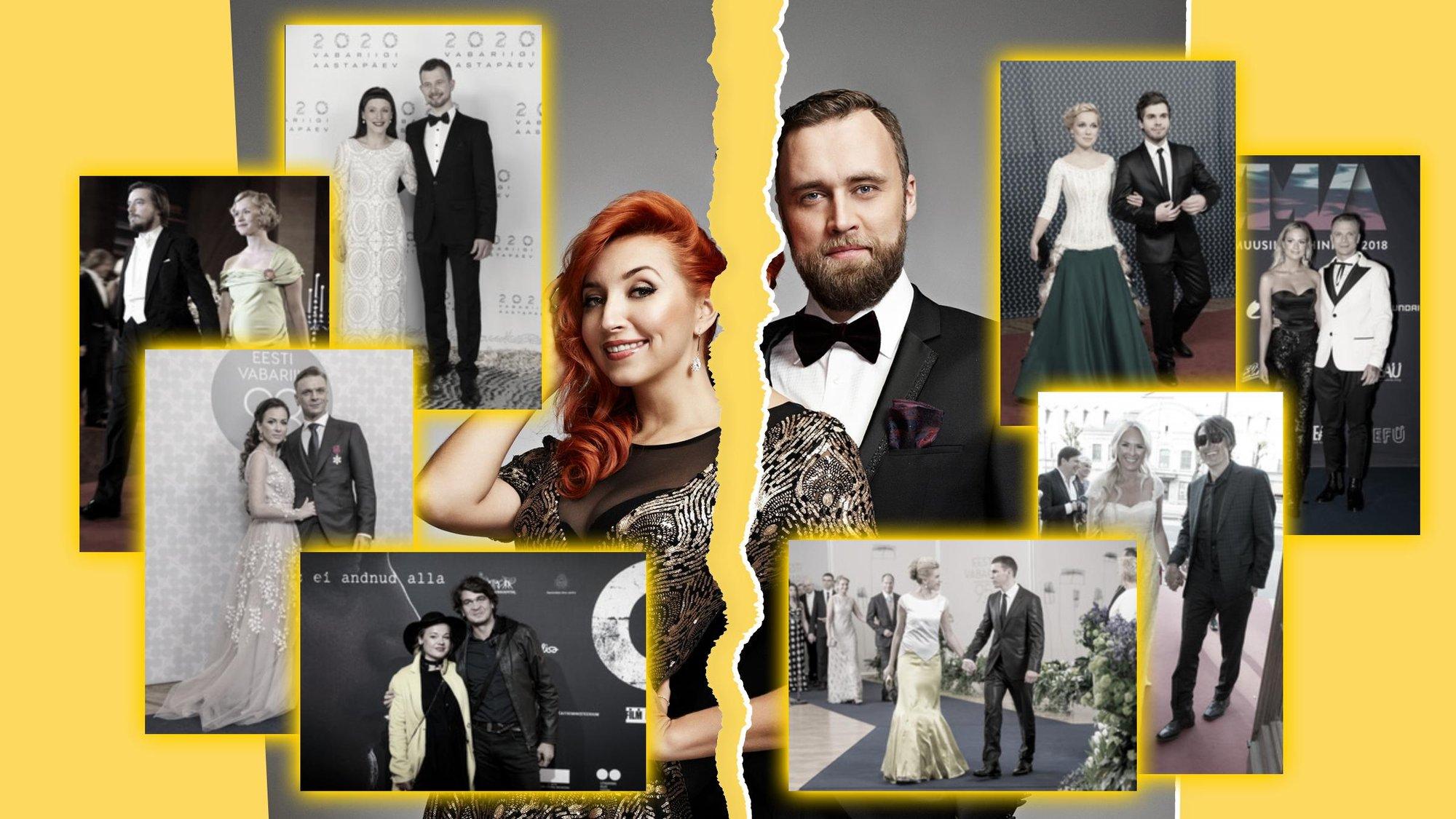 ÜLEVAADE | Mikk Saare ja Tanja Mihhailova-Saare tuules: tuntud paaride lahkuminekud, mis on avalikkust enim šokeerinud