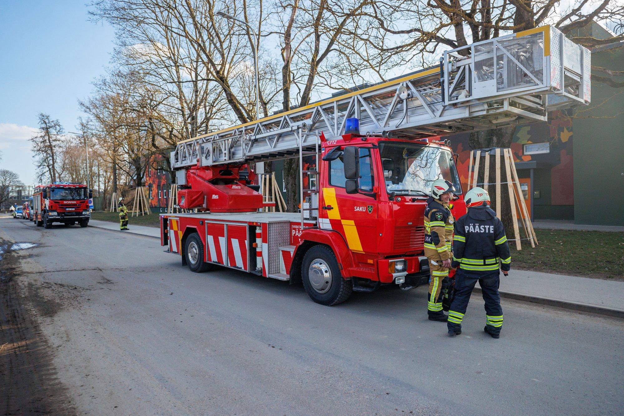 Saue vallas hukkus sotsiaalmaja korteripõlengus eakas mees