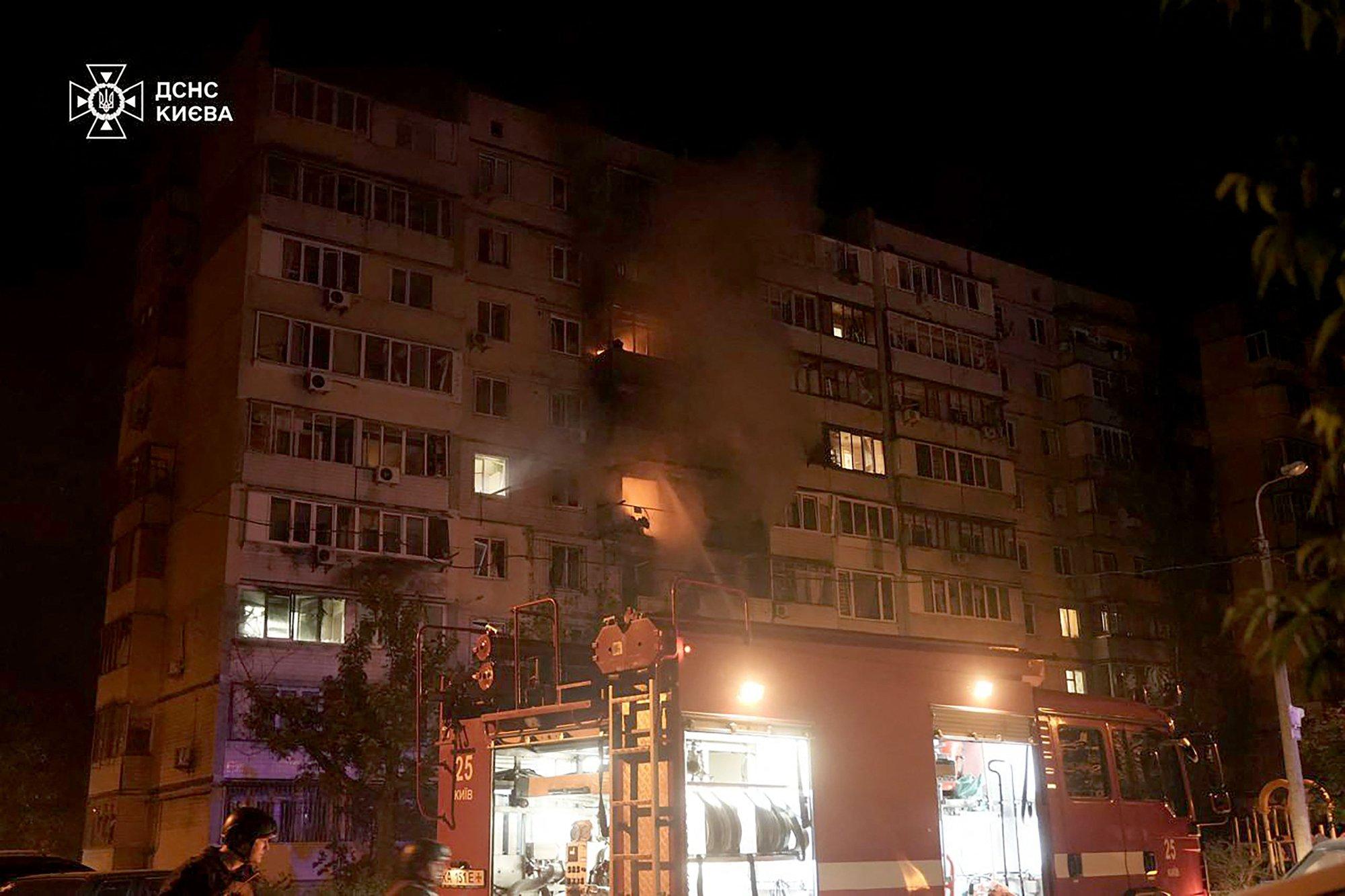 VIDEO | Venemaa korraldas öösel Ukrainale ulatusliku õhurünnaku, peamiseks sihtmärgiks oli Kiiev