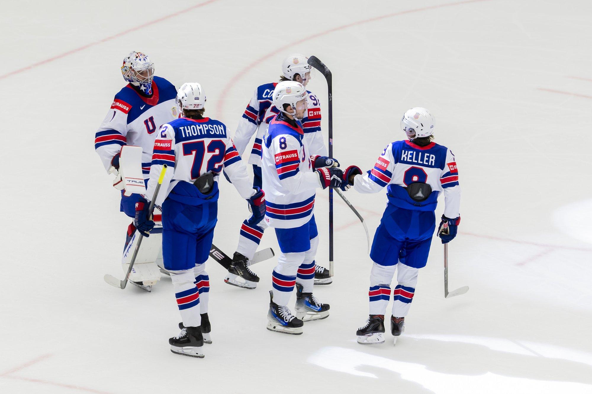 Jäähoki MM: USA pani teisel kolmandikul Kasahstani vastu peo püsti, Sloveenia avas punktiarve