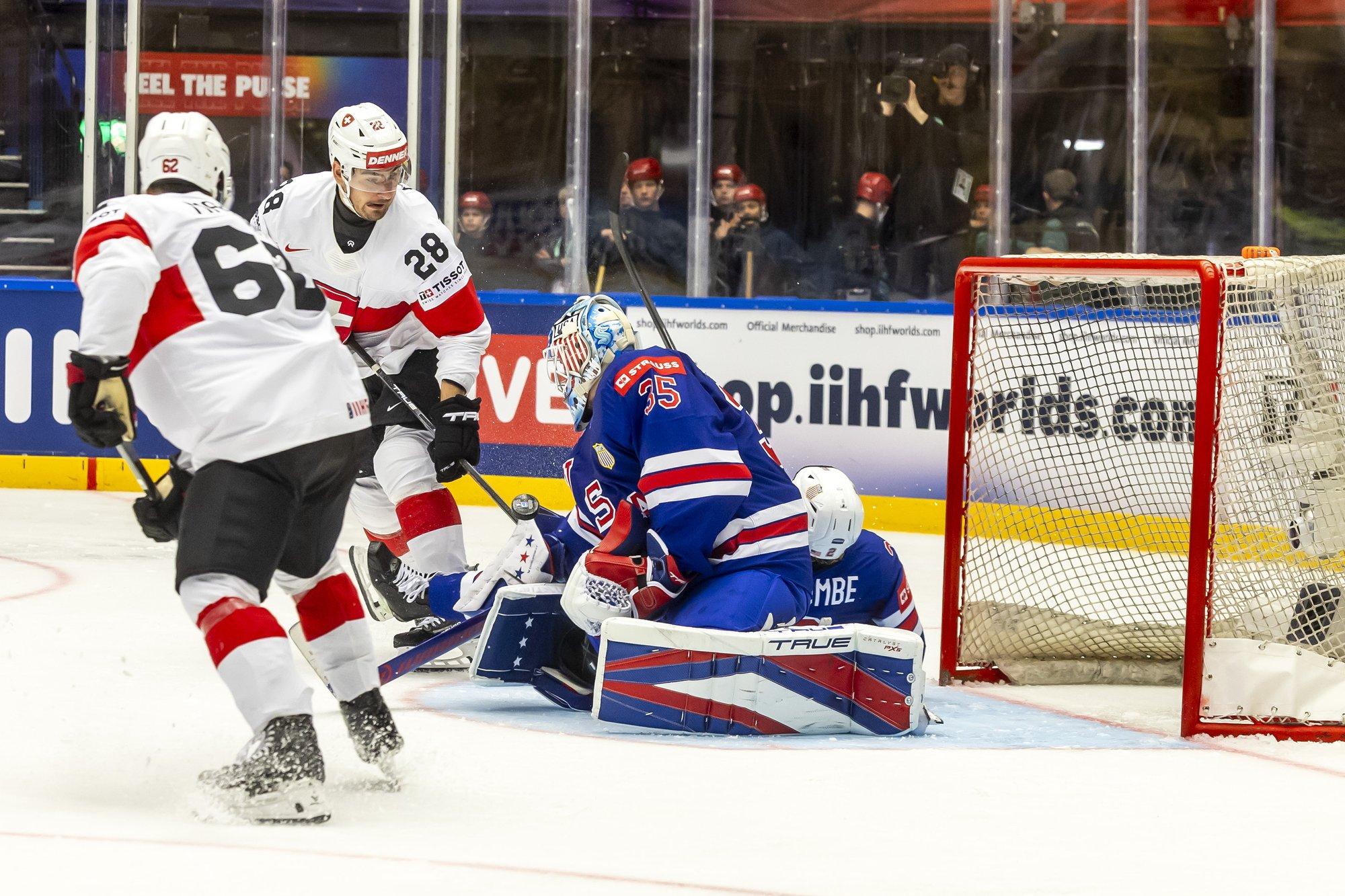 USA koondis jäi kuivale ja sai jäähoki MMil esimese kaotuse