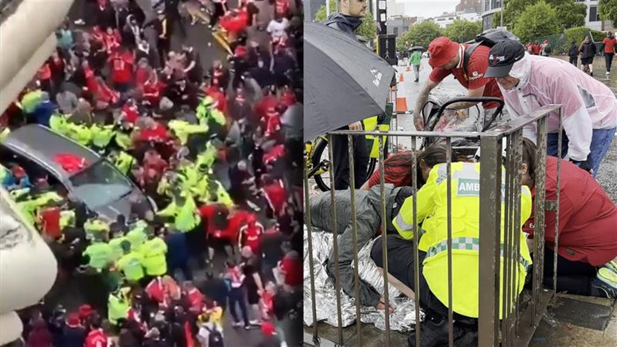 VIDEOD SÜNDMUSPAIGALT | Eestlasest fänn Liverpoolis: rahvasse sõitnud autojuht taheti kohapeal ära tappa!