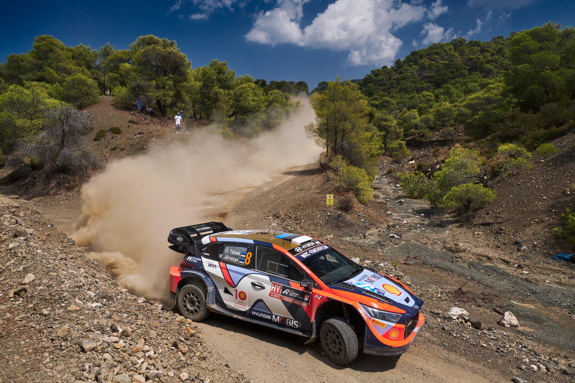 Kreeka MM-rallil tuleb starti 12 Rally1 ja kolm Eesti ekipaaži