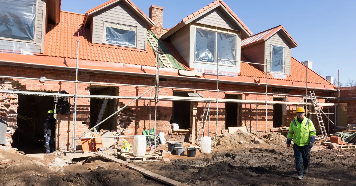 Eesti ehitusturg pöördus tõusule