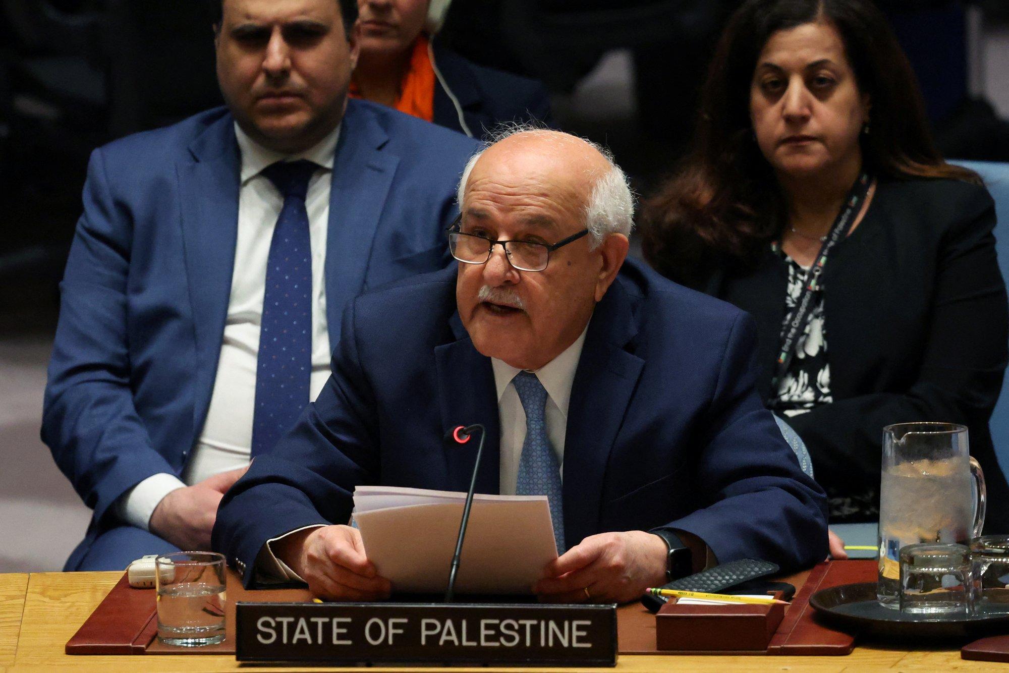VIDEO | „Lapsi neelavad leegid ja nälg.“ Palestiina suursaadik puhkes ÜRO julgeolekunõukogus nutma