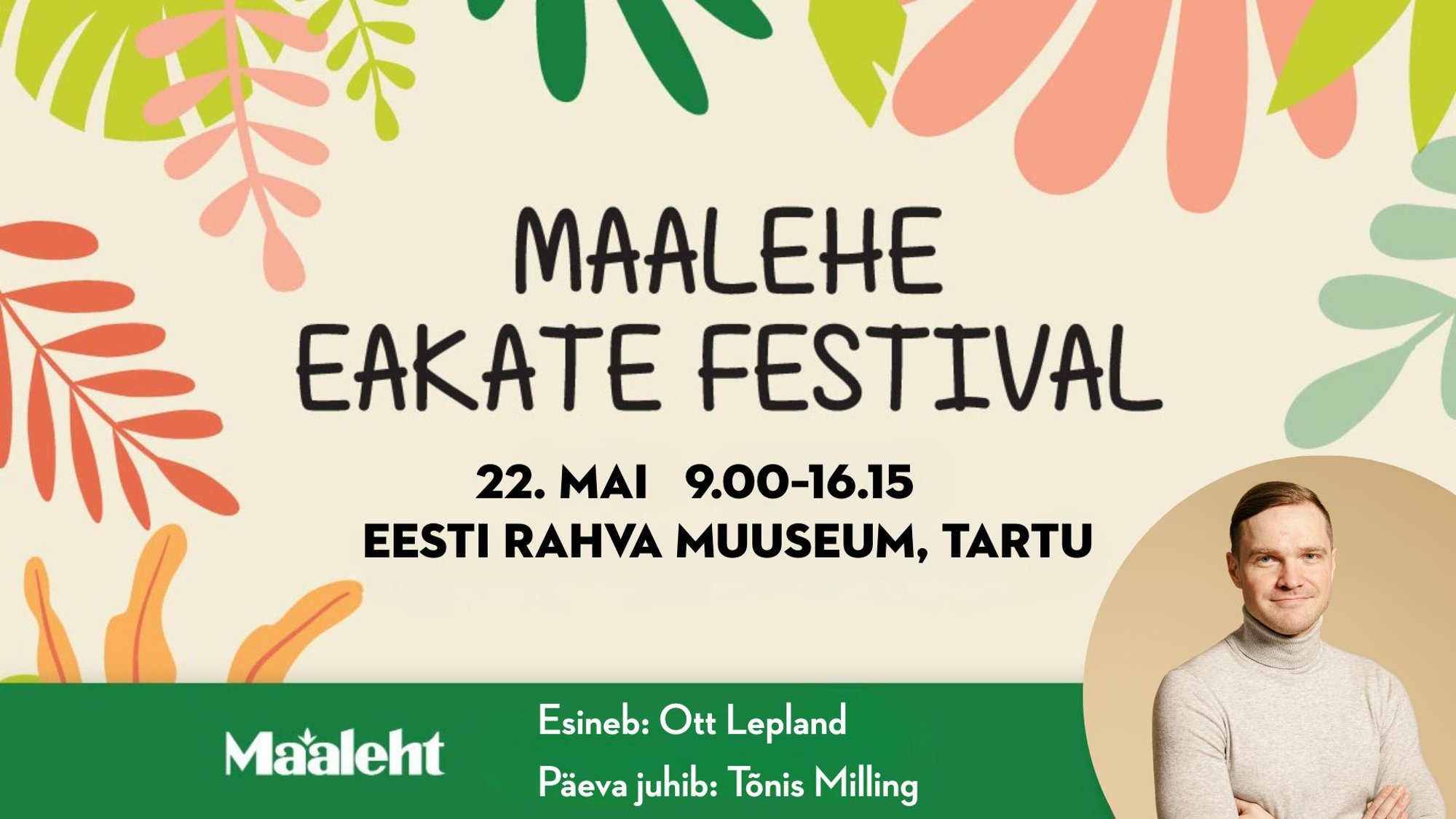 Juba sel neljapäeval toimub suurim eakatele mõeldud festival. Tule ja osale!