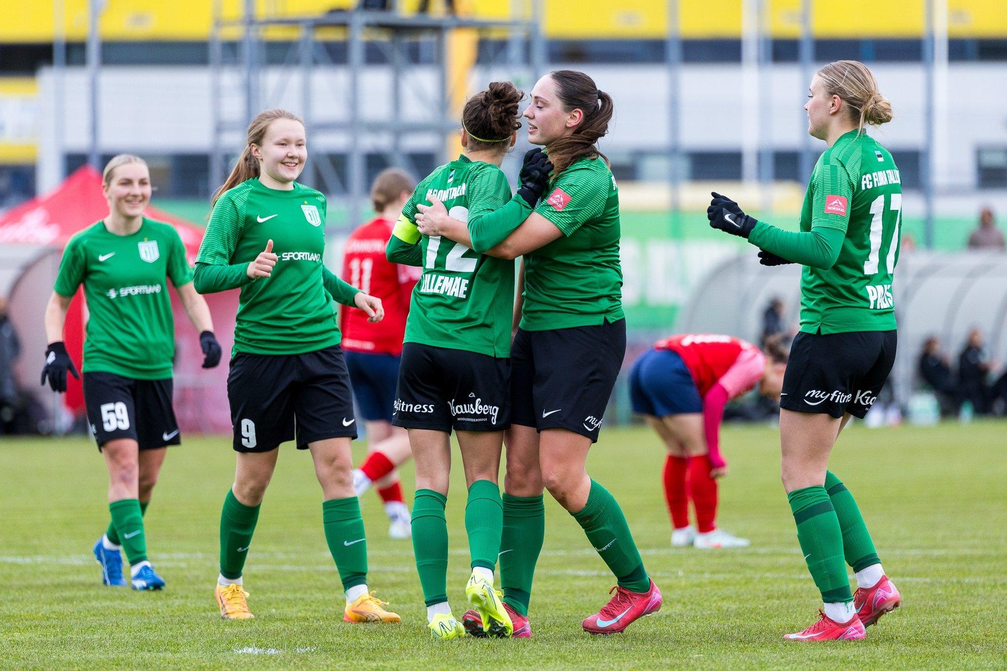 Penalti aitas Flora naiste karikafinaali