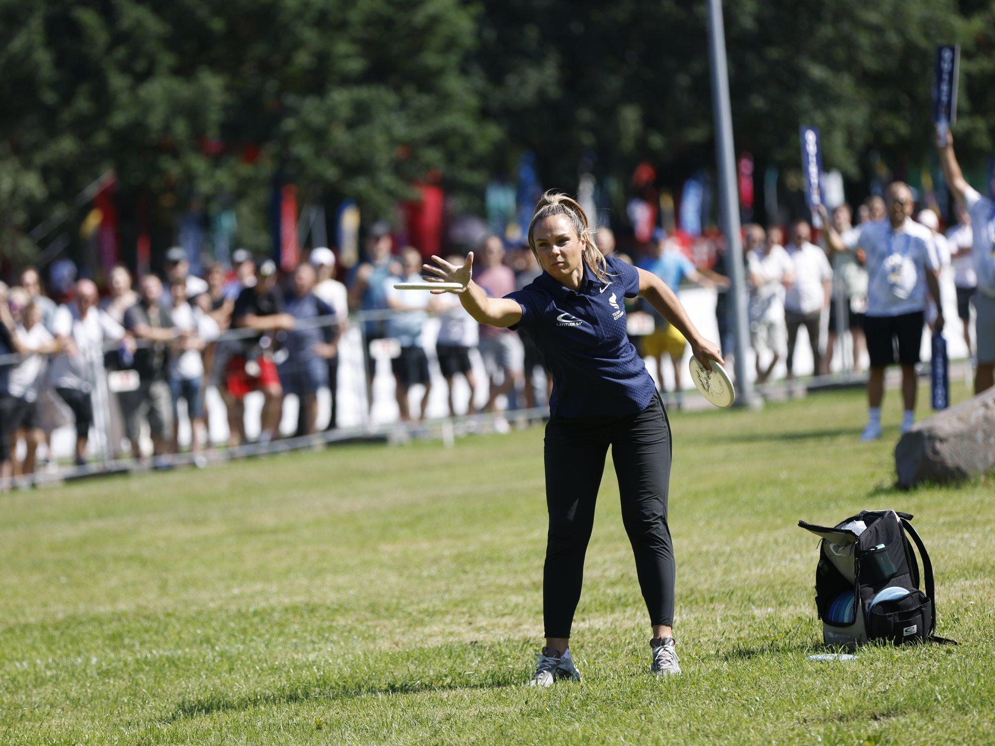 Suurepärane ring tõstis Kristin Läti suure slämmi turniiril kõrgesse mängu