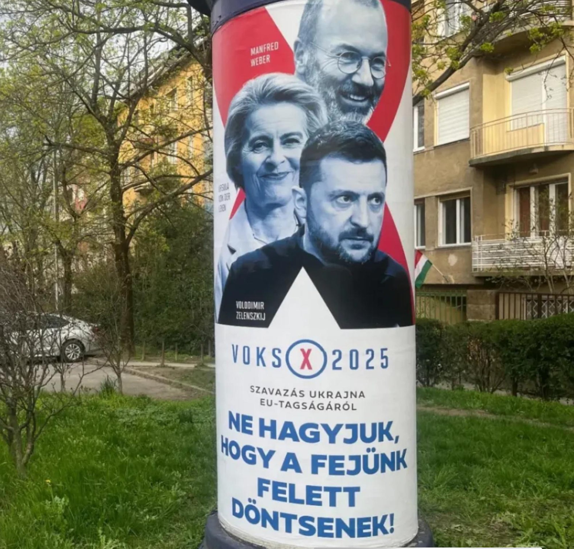 FOTO | Ukraina ELiga ühinemise referendumi kampaania Ungaris: „Ärme lase, et meie peade kohal otsustatakse!“