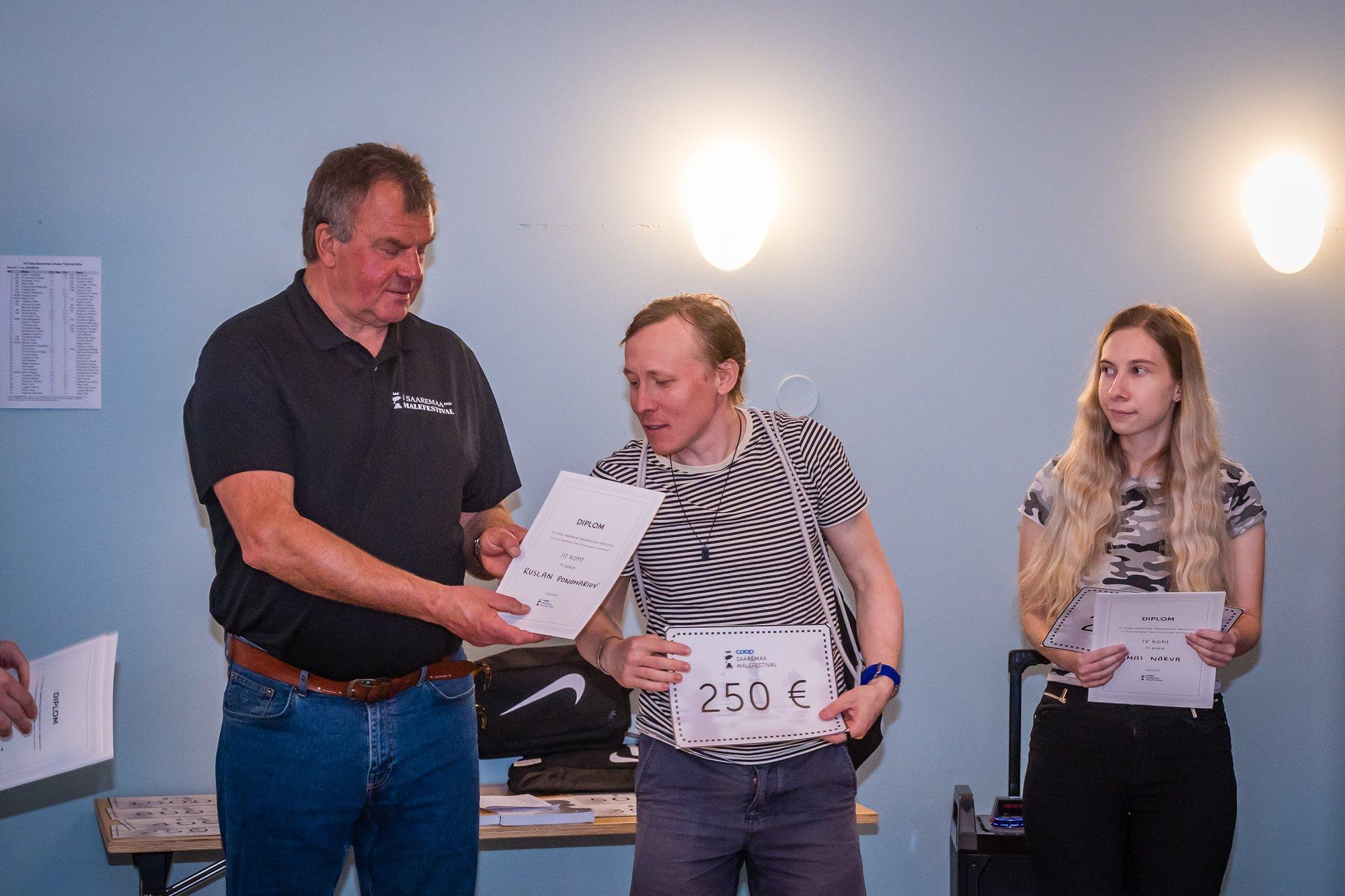 Saaremaa malefestivali välkturniiri võit rändas Hollandisse, Mai Narva oli kõrges mängus