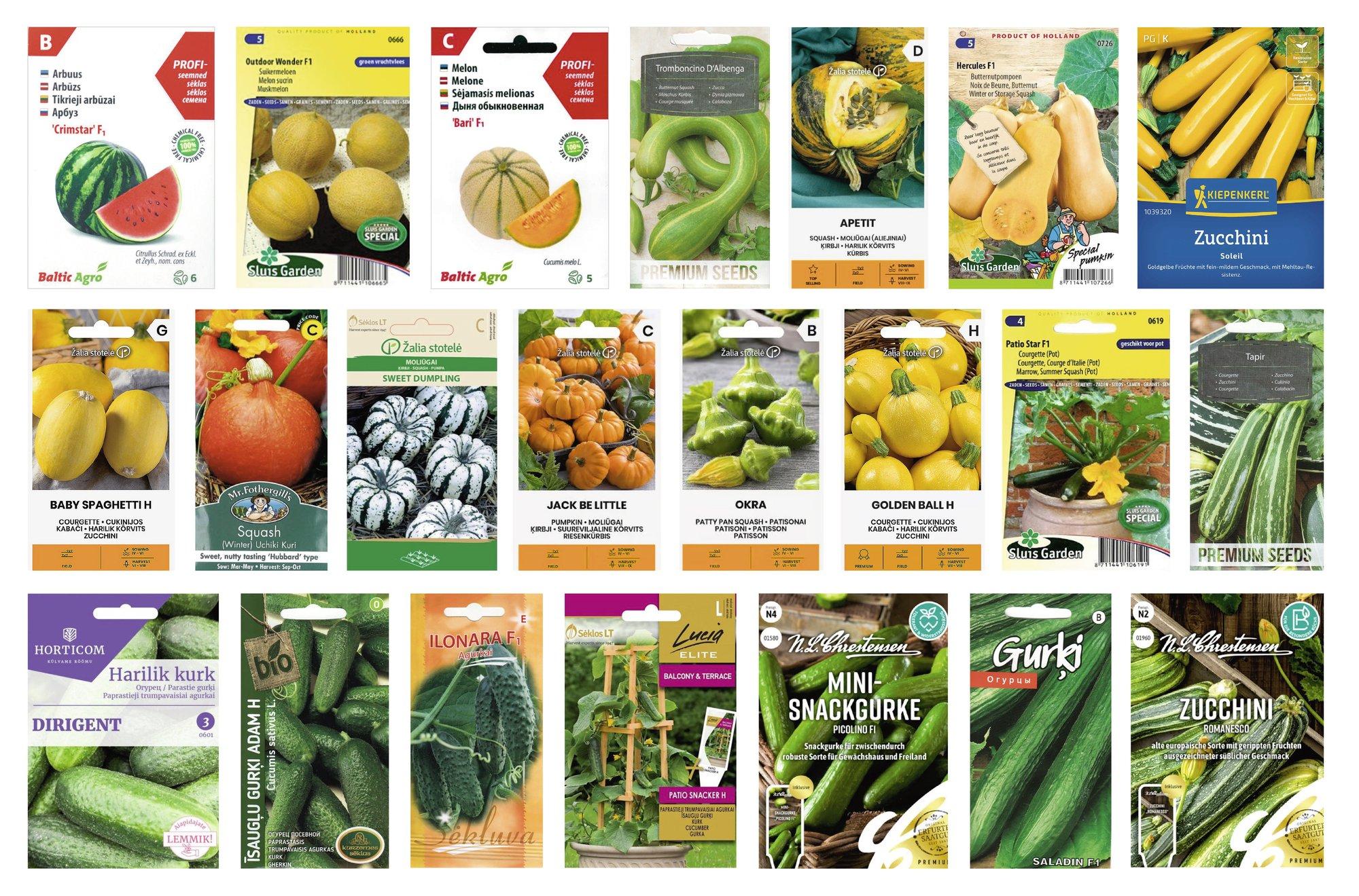 Maikuus on paras külvata ettekasvatamiseks kurki, kõrvitsaid, melonit ja arbuusi