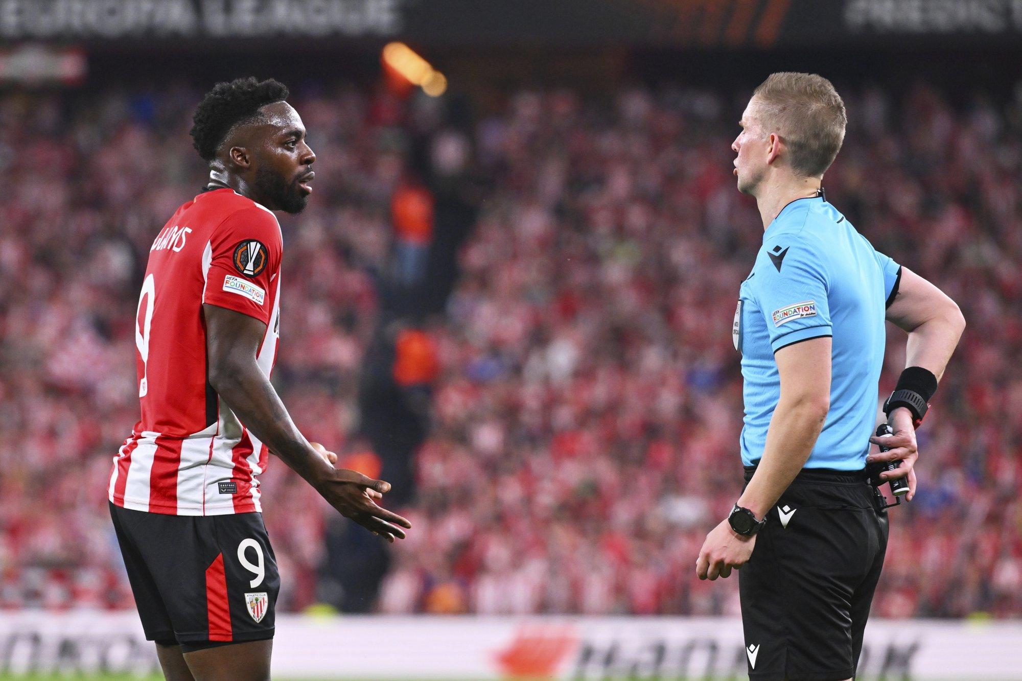 Athleticu jalgpallitäht süüdistas poolfinaali kaotuses kohtunikku