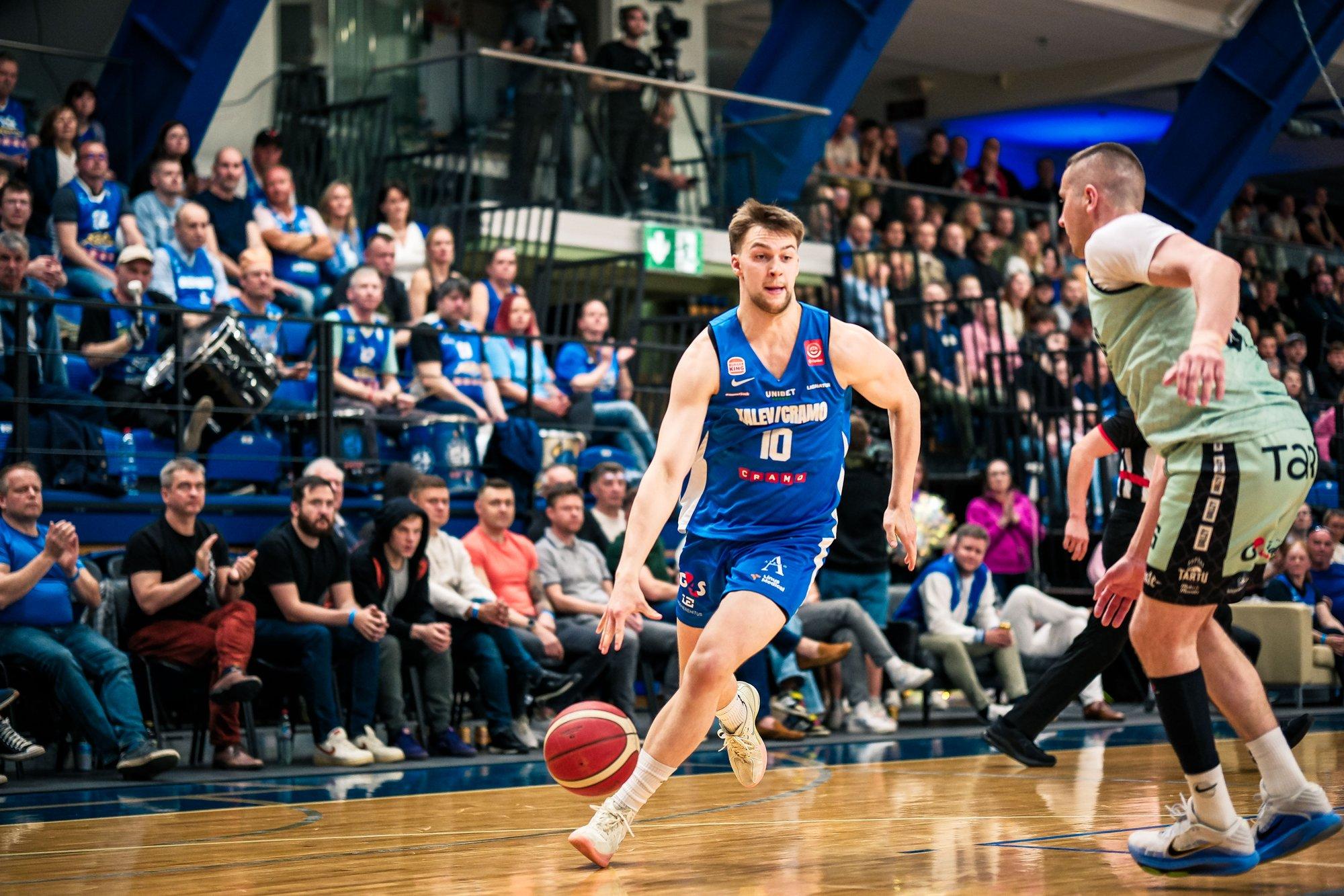 Kalev/Cramo ja Tartu Ülikooli finaalmäng viiakse üle Unibet Arenale