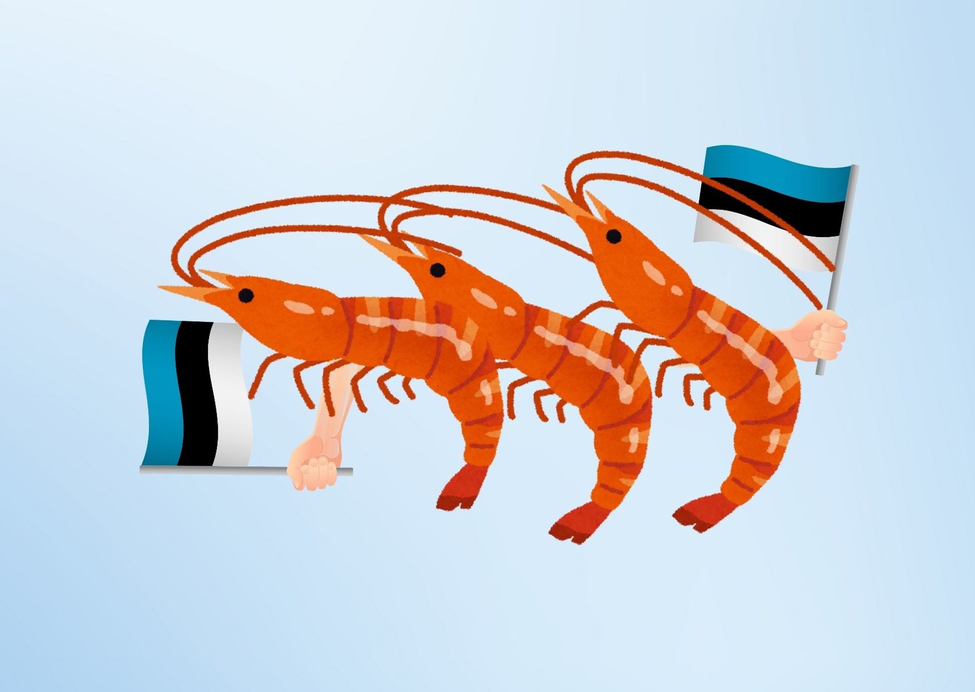 Meeli Lindsaar: lipuvärvides krevetid on nüüd kohalik toit?