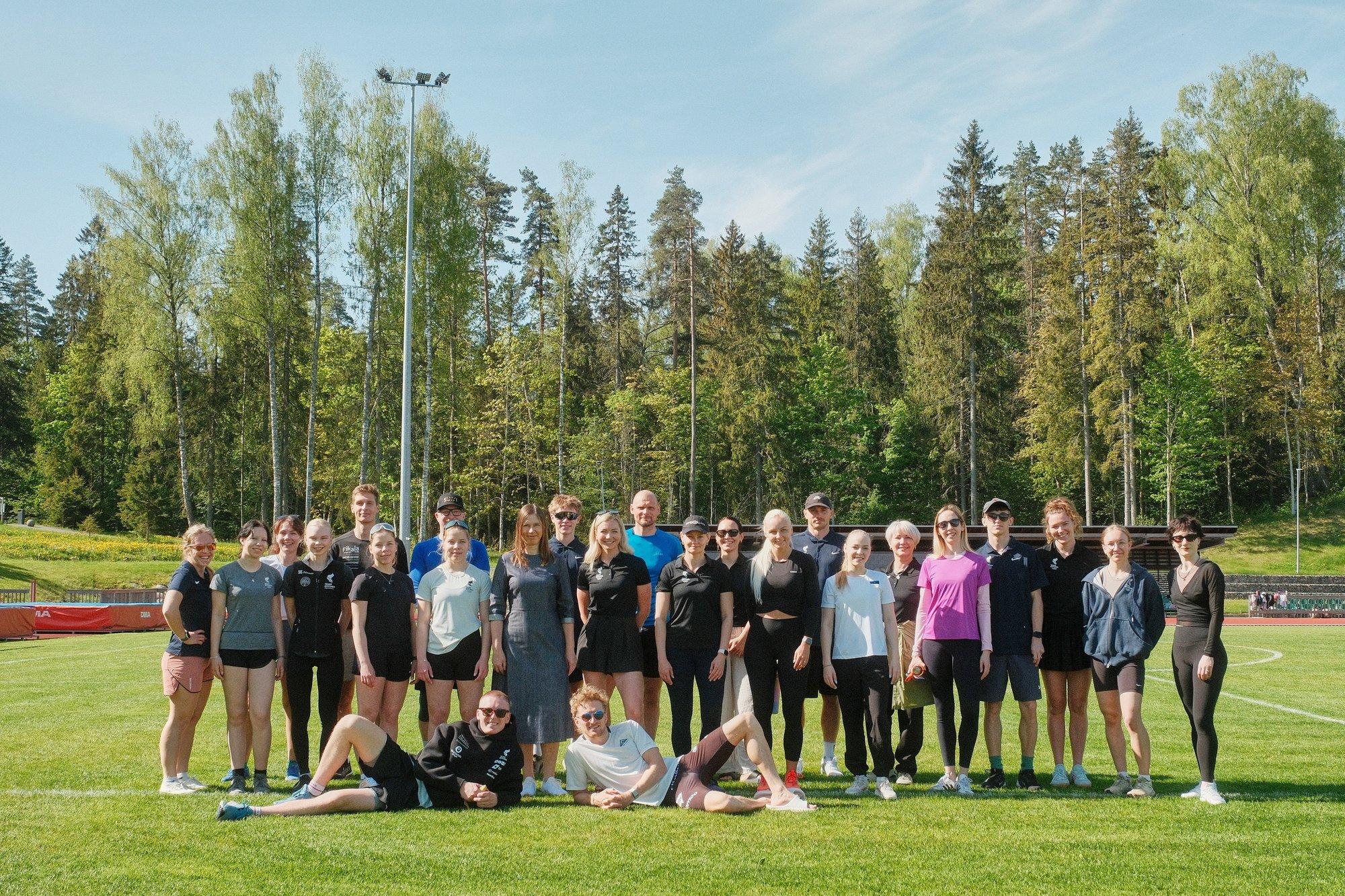 Eesti olümpiakoondise kandidaadid pidasid norralaste eeskujul esimese ühislaagri