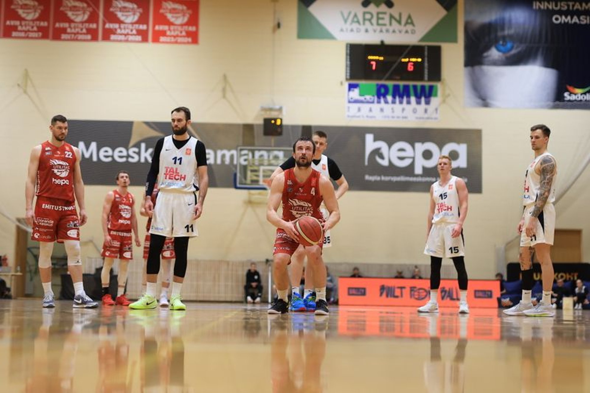 KOGU TÕDE MÄNGUST | Karbi kõne, TalTechi pallikaotused ja sünnipäevalapse hea mäng jätsid Rapla pronksiseerias ellu