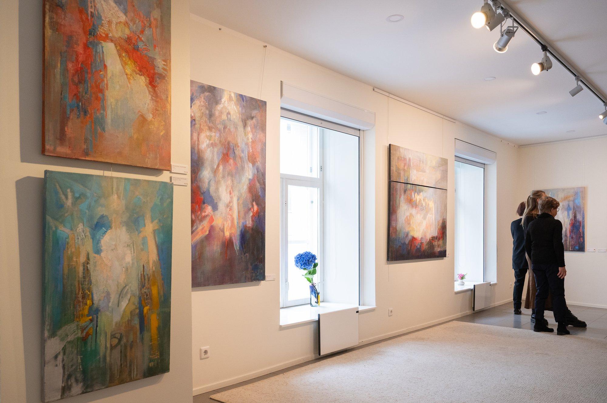 FOTOD | Avati maalikunstnik Kristiina Kaasiku näitus „Nägemus“