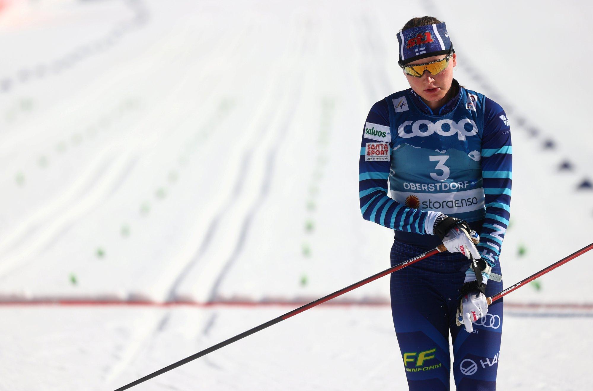 Soome murdmaasuusataja tegi koondisekaaslase suunas terava torke