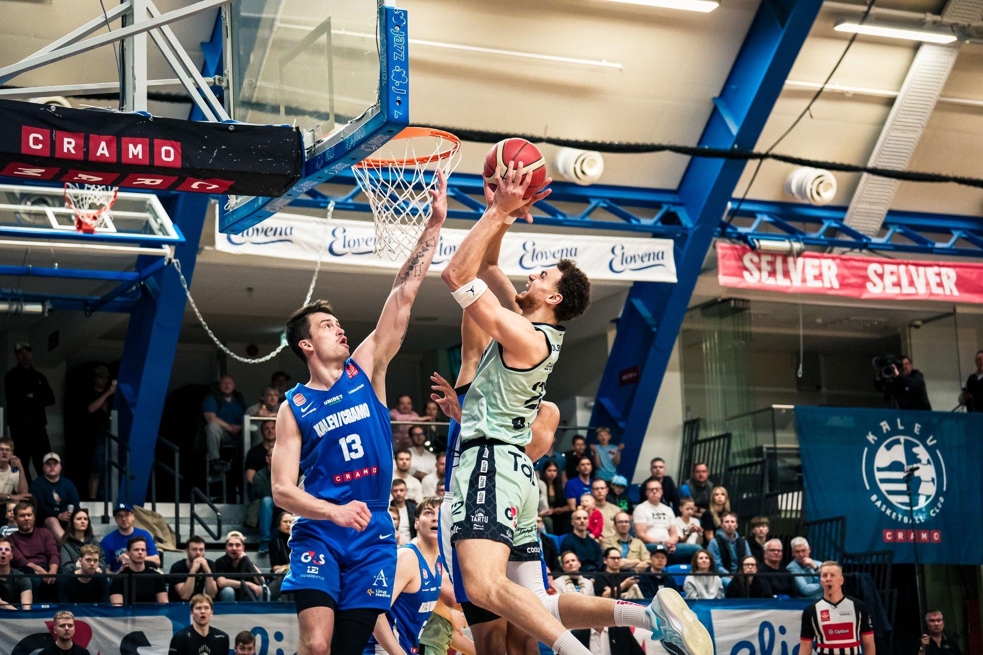 KOGU TÕDE MÄNGUST | Tartu esimese poolaja agressiivsus ja teise poolaja kolmesed lõid kalevlastel jalad alt