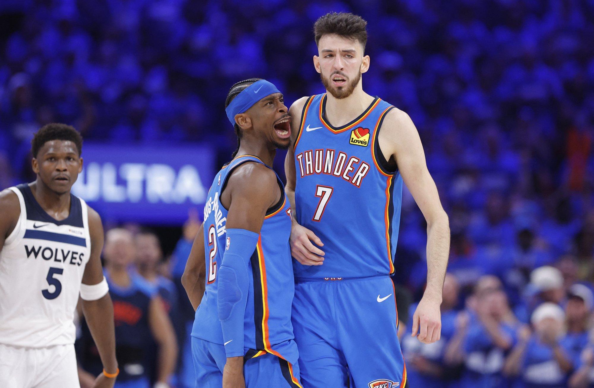 VIDEO | Thunder astus teise sammu läänekonverentsi võidu suunas