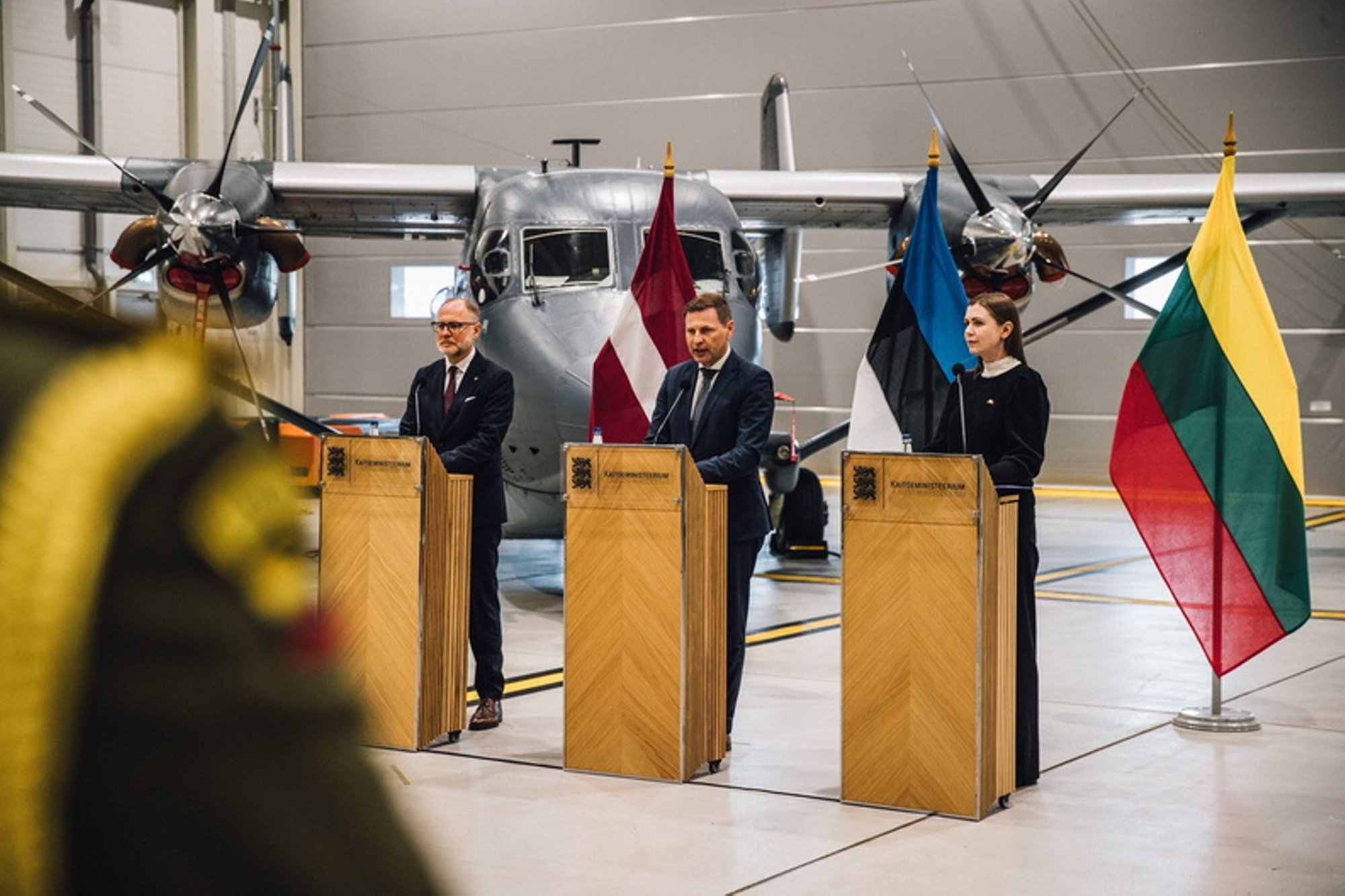 FOTOD | Balti kaitseministrid arutasid Ämaris kaitsevööndit. Pevkur: punkreid tuleb veel tugevdada