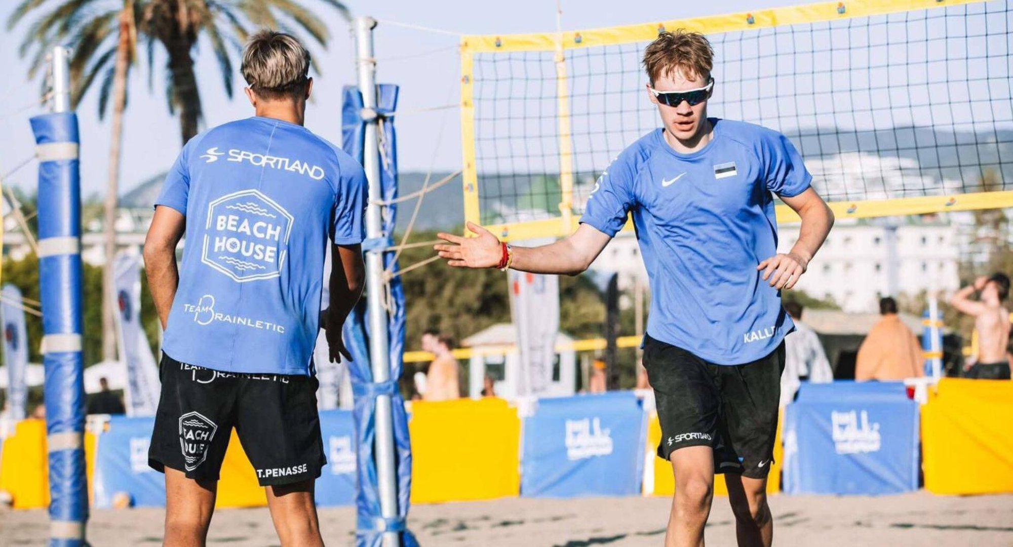 Noored Eesti rannavõrkpallurid tegid MK-sarjas debüüdi