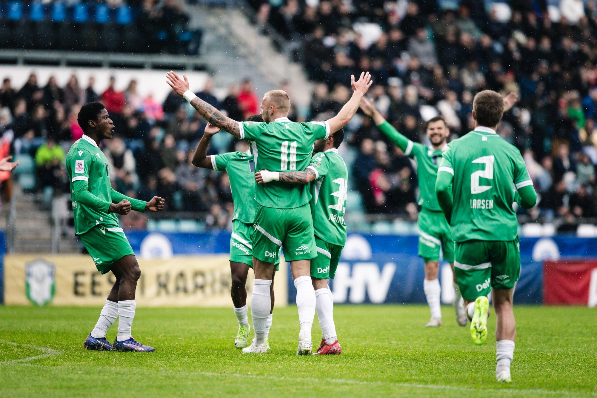 Levadia alistas Harju Laagri napimast napimalt