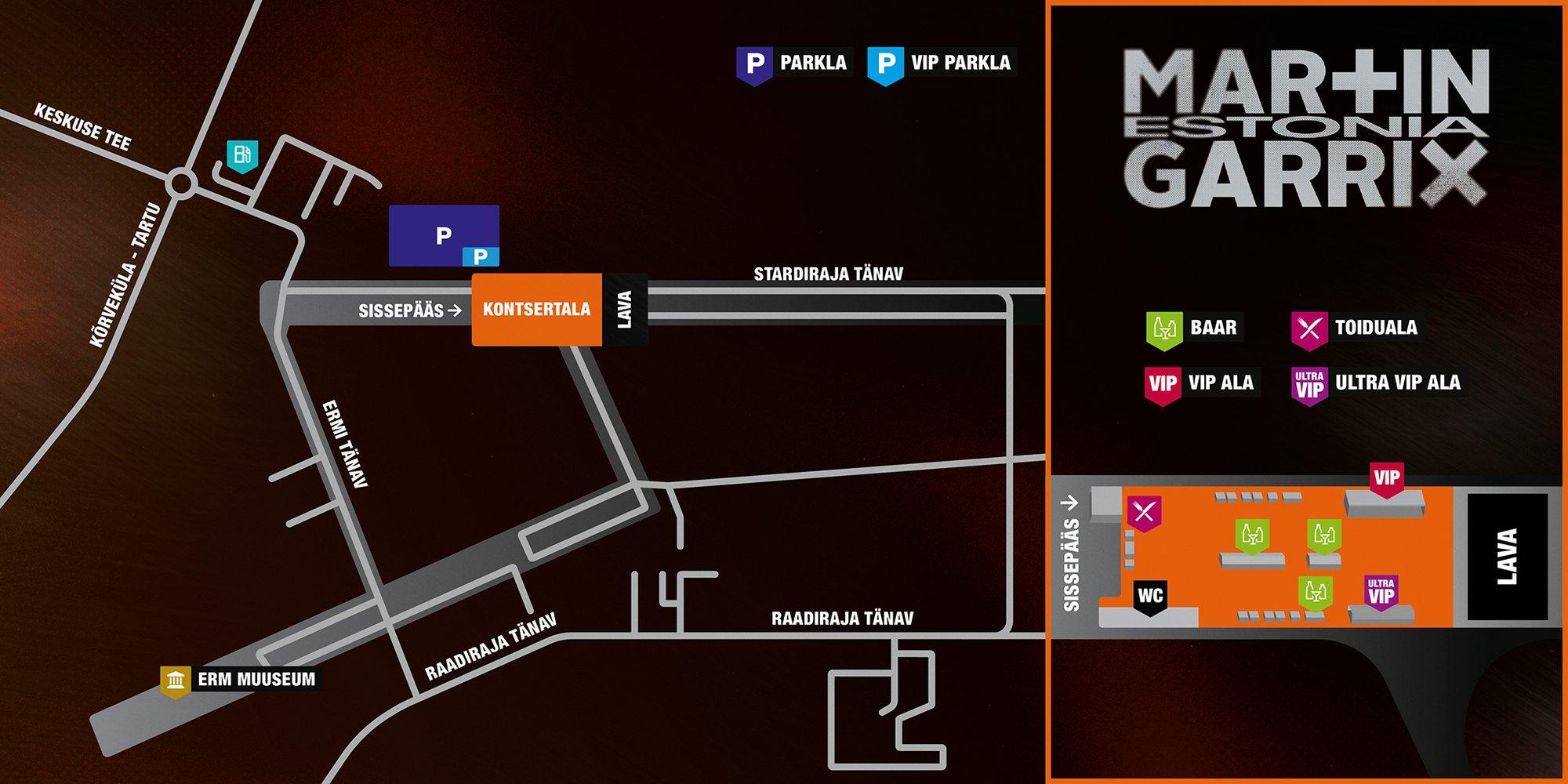 Tartu liiklusskeem 31.mai | Väldi võimalusel Martin Garrixi kontserdi ajal Tartu linna sisse sõitu